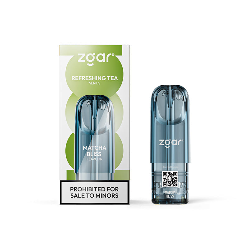 正品冰熊超大容量3.0ML真格Zgar Pod 6S(悦刻4/5/6/7代杆通用) 口味任选，三颗起售 - 一抹绿