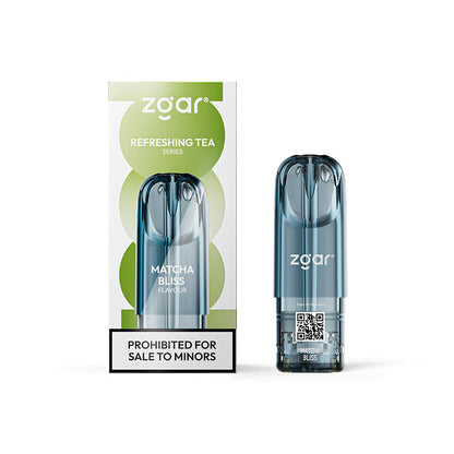 正品冰熊超大容量3.0ML真格Zgar Pod 6S(悦刻4/5/6/7代杆通用) 口味任选，三颗起售 - 一抹绿