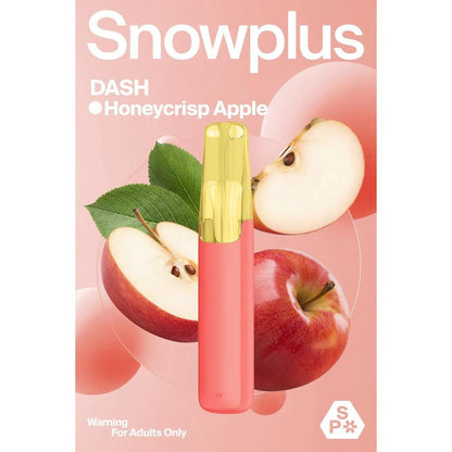 正品Snowplus Dash雪加鸭嘴兽4000口经典一次性电子烟海外版 - 红苹果