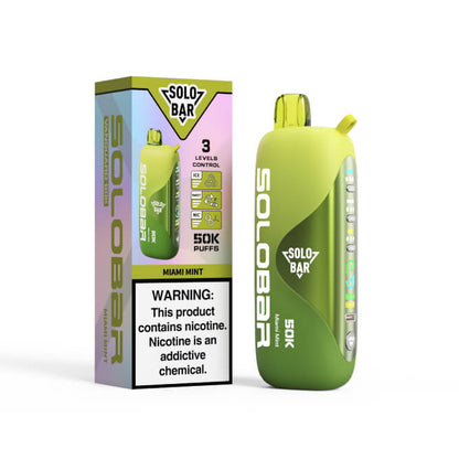 SOLOBAR电子烟-SOLOBAR 五万口-50K SOLOBAR一次性 - 迈阿密薄荷