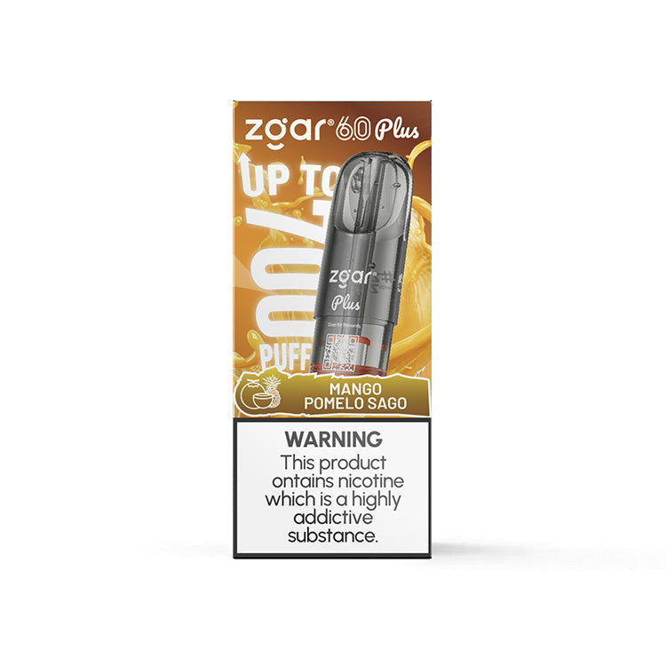 【多种全新口味】正品新款冰熊超大容量3.5ML Zgar Pod 6.0 PLUS(悦刻4/5/6/7代杆通用) 口味任选，三颗起售 - 【新】杨枝甘露