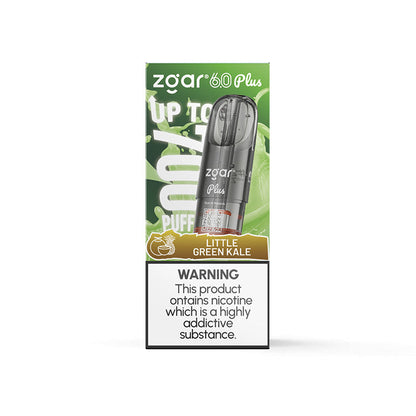 【多种全新口味】正品新款冰熊超大容量3.5ML Zgar Pod 6.0 PLUS(悦刻4/5/6/7代杆通用) 口味任选，三颗起售 - 【新】小绿瓶