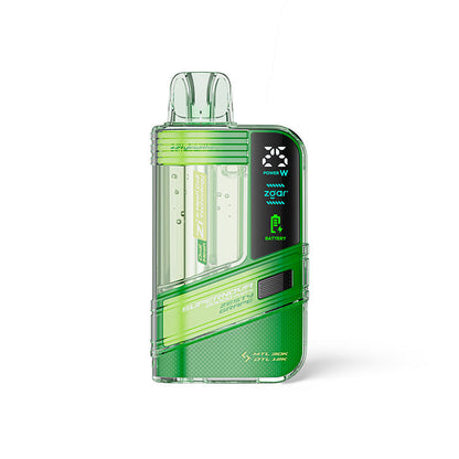正品冰熊Zgar Supernova 20000口一次性电子烟-可视化烟仓/LED显示屏/可调节火力烟阻 - 青提