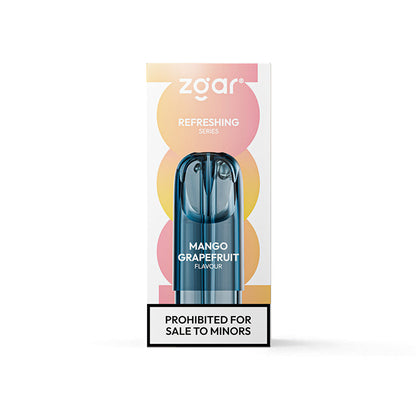 正品冰熊超大容量3.0ML真格Zgar Pod 6S(悦刻4/5/6/7代杆通用) 口味任选，三颗起售 - 芒果西柚