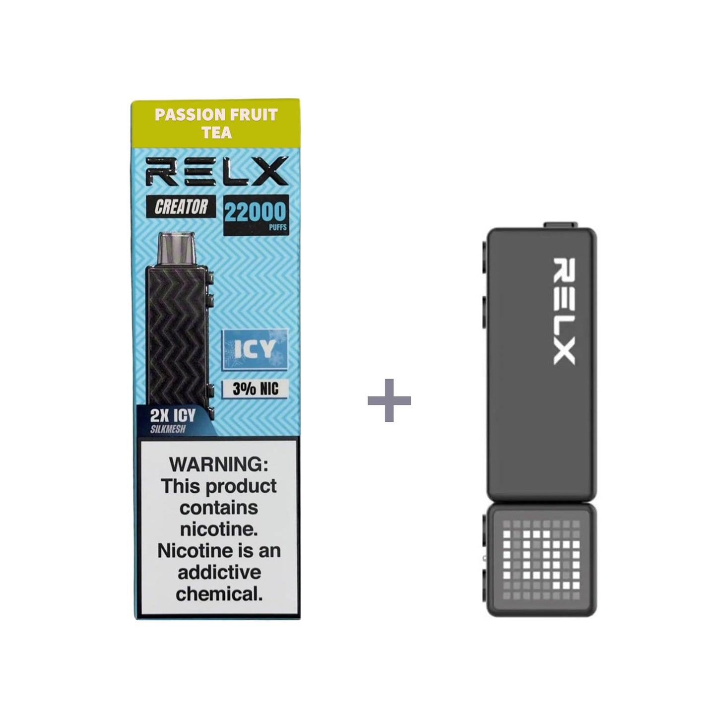 正品悦刻积木乐高RELX Creator 22000口烟弹/套装-多口味可选 (一代/二/三代杆弹通用） - 百香果
