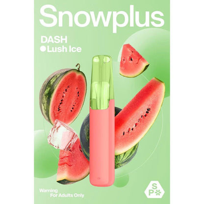 正品Snowplus Dash雪加鸭嘴兽4000口经典一次性电子烟海外版 - 西瓜冰