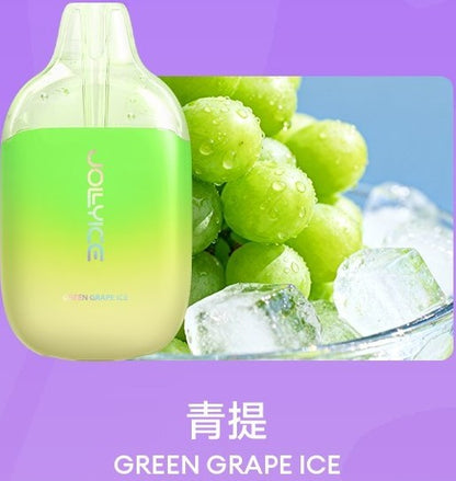 JOLLYICE 4000口电子烟 - JOLLYICE 超爆一次性电子烟 - 冰暴平替款电子烟 - 青提