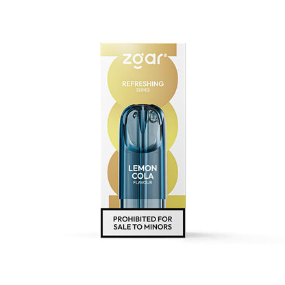 正品冰熊超大容量3.0ML真格Zgar Pod 6S(悦刻4/5/6/7代杆通用) 口味任选，三颗起售 - 柠檬可乐
