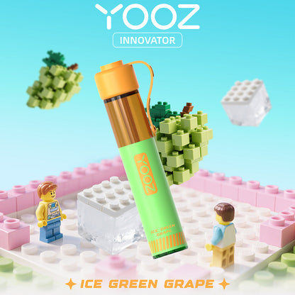 正品柚子积木YOOZ INNOVATOR电子烟食品级硅胶嘴帽冰爽型小烟-多口味可选 - 冰镇青提