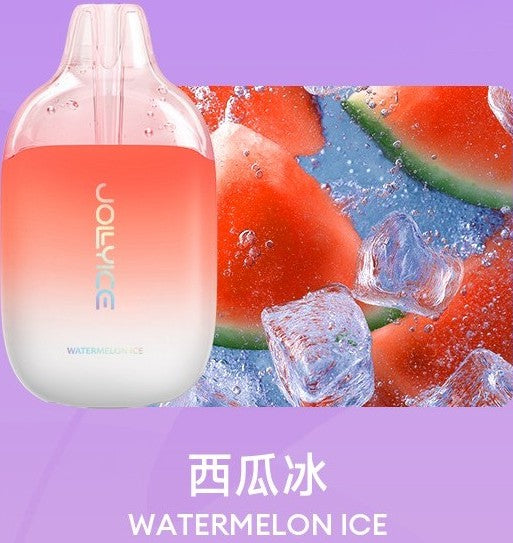 JOLLYICE 4000口电子烟 - JOLLYICE 超爆一次性电子烟 - 冰暴平替款电子烟 - 西瓜冰