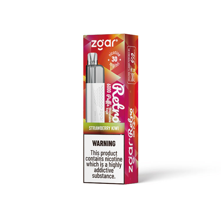 正品冰熊传奇系列Zgar Retro可视化油仓底部灯光经典一次性电子烟-多口味可选 - 草莓奇异果