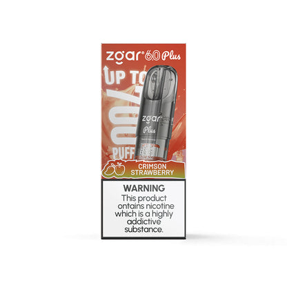 【多种全新口味】正品新款冰熊超大容量3.5ML Zgar Pod 6.0 PLUS(悦刻4/5/6/7代杆通用) 口味任选，三颗起售 - 草莓