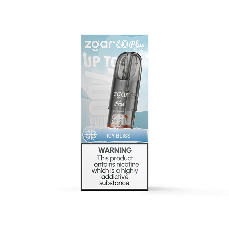 【多种全新口味】正品新款冰熊超大容量3.5ML Zgar Pod 6.0 PLUS(悦刻4/5/6/7代杆通用) 口味任选，三颗起售 - 冰水