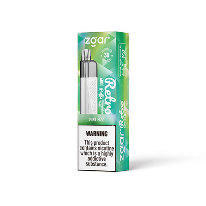 正品冰熊传奇系列Zgar Retro可视化油仓底部灯光经典一次性电子烟-多口味可选 - 斩铁剑薄荷