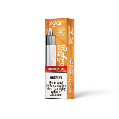正品冰熊传奇系列Zgar Retro可视化油仓底部灯光经典一次性电子烟-多口味可选 - 晨曦西柚