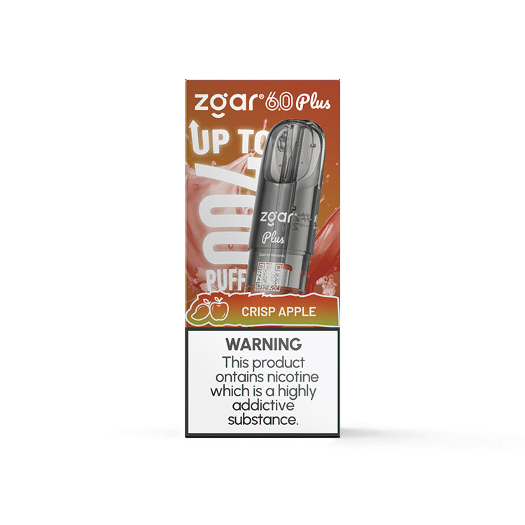 【多种全新口味】正品新款冰熊超大容量3.5ML Zgar Pod 6.0 PLUS(悦刻4/5/6/7代杆通用) 口味任选，三颗起售 - 苹果