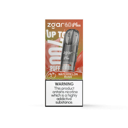 【多种全新口味】正品新款冰熊超大容量3.5ML Zgar Pod 6.0 PLUS(悦刻4/5/6/7代杆通用) 口味任选，三颗起售 - 西瓜