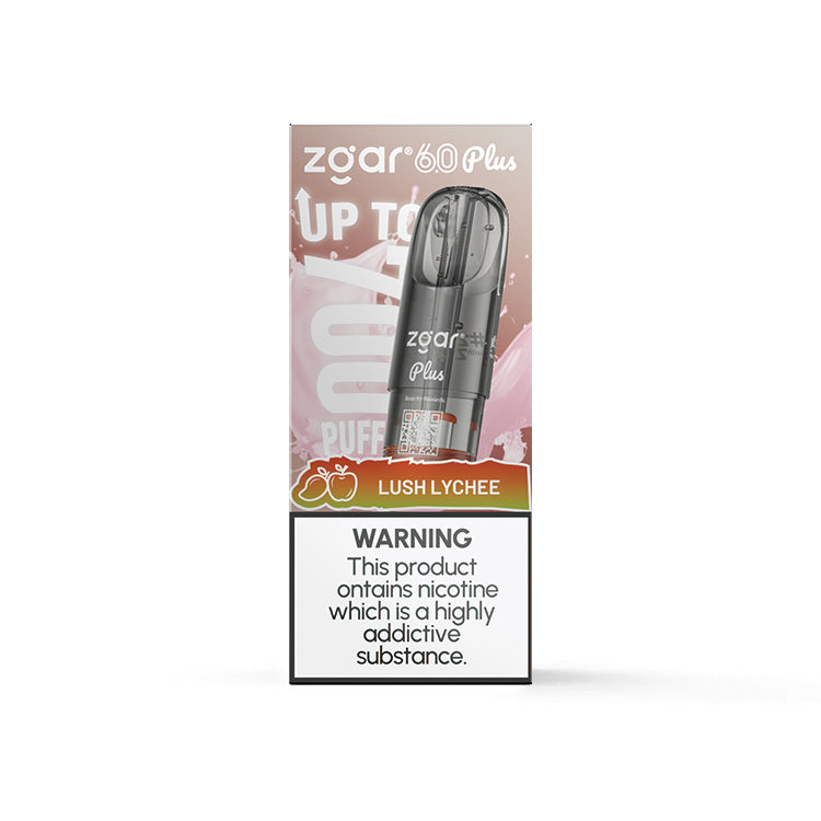 【多种全新口味】正品新款冰熊超大容量3.5ML Zgar Pod 6.0 PLUS(悦刻4/5/6/7代杆通用) 口味任选，三颗起售 - 荔枝