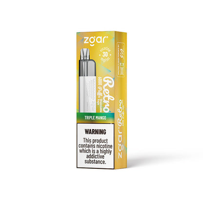 正品冰熊传奇系列Zgar Retro可视化油仓底部灯光经典一次性电子烟-多口味可选 - 璨阳三芒
