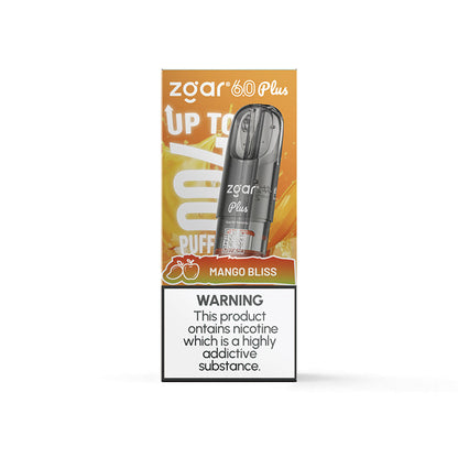 【多种全新口味】正品新款冰熊超大容量3.5ML Zgar Pod 6.0 PLUS(悦刻4/5/6/7代杆通用) 口味任选，三颗起售 - 芒果