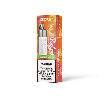 正品冰熊传奇系列Zgar Retro可视化油仓底部灯光经典一次性电子烟-多口味可选 - 麒麟西瓜