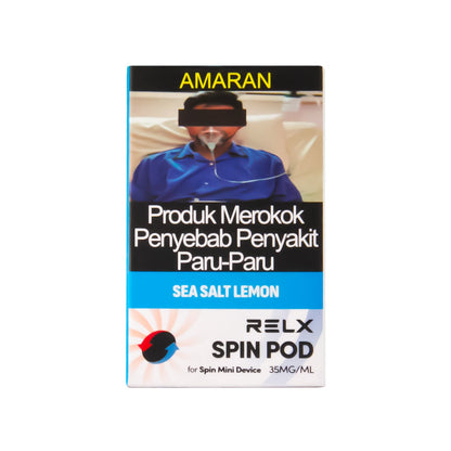 正品悦刻RELX Spin Pod旋钮式烟杆专用烟弹2.0ML容量单颗装-多口味可选-两颗起售 - 海盐柠檬