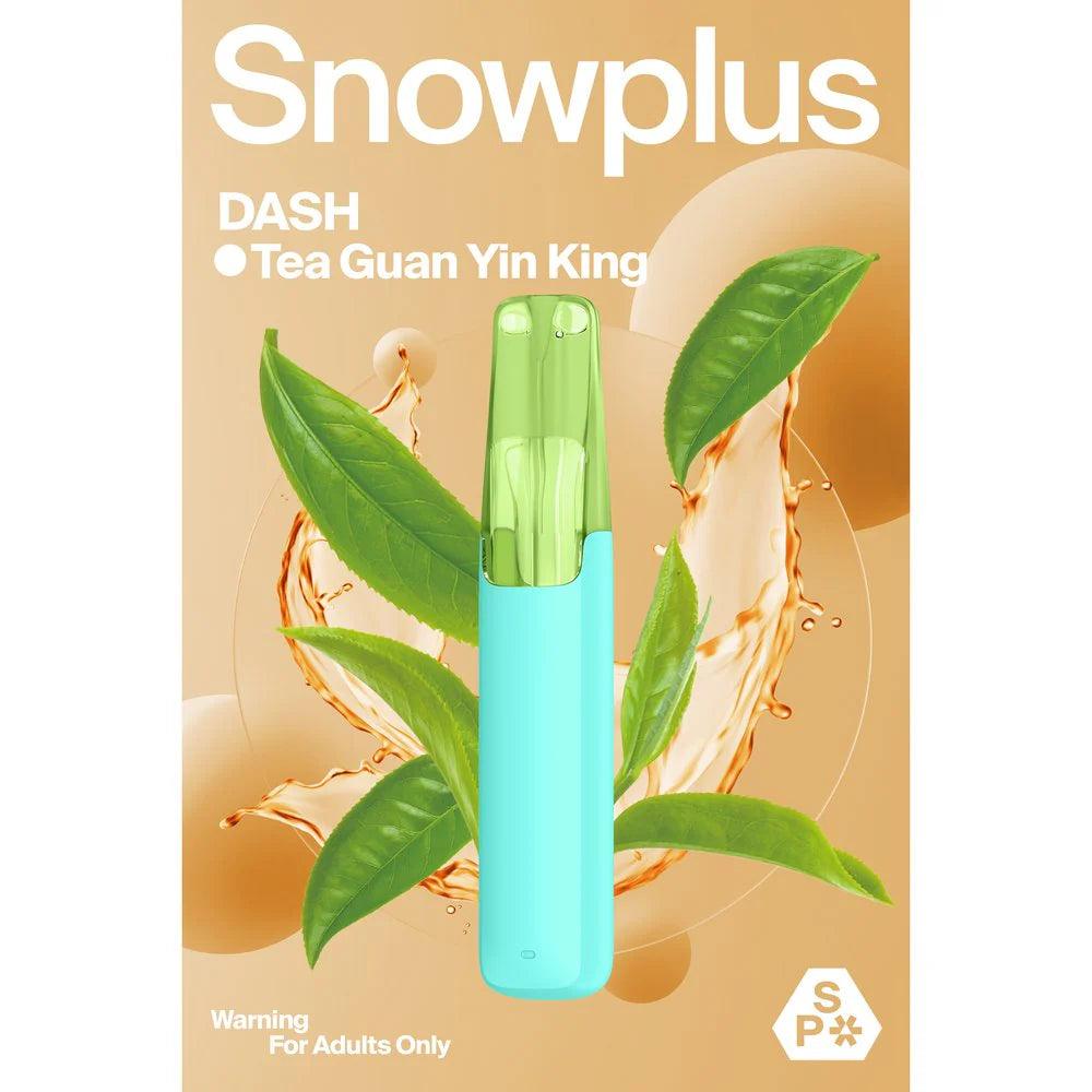 正品Snowplus Dash雪加鸭嘴兽4000口经典一次性电子烟海外版 - 铁观音