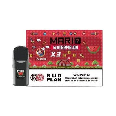 正品马里奥六代Mario 6TH通配烟弹三颗装-RELX六代通配平替-适配悦刻4/5/6/7代烟杆 马里奥六代Mario 6TH通配烟弹严格的标准，其产品质量高，独有防漏油技术设计，口味选择多，且每一种口味都独具特色，口感丝滑、丰满，令人回味无穷。烟雾细腻且持久，甜凉适中，能完美复刻悦刻RELX各种经典口味，是市面上一致认定的口粮油。 - 西瓜