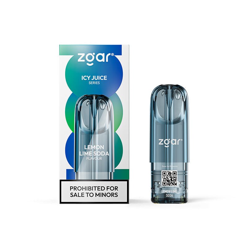 正品冰熊超大容量3.0ML真格Zgar Pod 6S(悦刻4/5/6/7代杆通用) 口味任选，三颗起售 - 经典雪碧