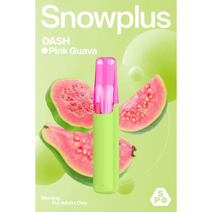 正品Snowplus Dash雪加鸭嘴兽4000口经典一次性电子烟海外版 - 芭乐番石榴