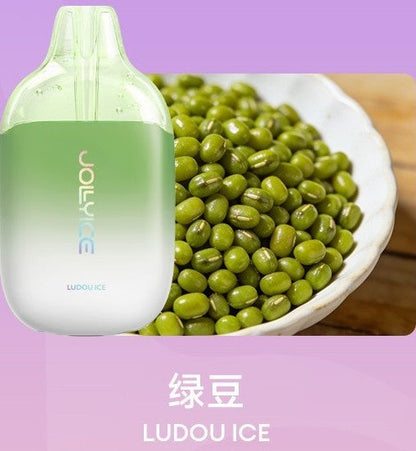 JOLLYICE 4000口电子烟 - JOLLYICE 超爆一次性电子烟 - 冰暴平替款电子烟 - 绿豆