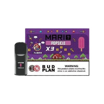 正品马里奥六代Mario 6TH通配烟弹三颗装-RELX六代通配平替-适配悦刻4/5/6/7代烟杆 马里奥六代Mario 6TH通配烟弹严格的标准，其产品质量高，独有防漏油技术设计，口味选择多，且每一种口味都独具特色，口感丝滑、丰满，令人回味无穷。烟雾细腻且持久，甜凉适中，能完美复刻悦刻RELX各种经典口味，是市面上一致认定的口粮油。 - 老冰棍