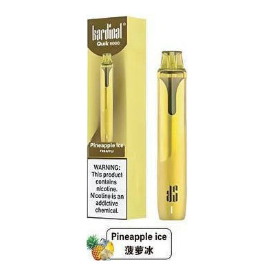 KS Quik 6000口小彩条- 小彩条电子烟-小黑条全新升级版 KS - 菠萝冰