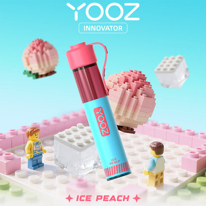 正品柚子积木YOOZ INNOVATOR电子烟食品级硅胶嘴帽冰爽型小烟-多口味可选 - 冰镇桃子