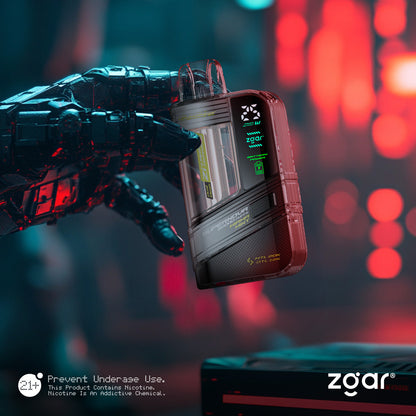 正品冰熊Zgar Supernova 20000口一次性电子烟-可视化烟仓/LED显示屏/可调节火力烟阻