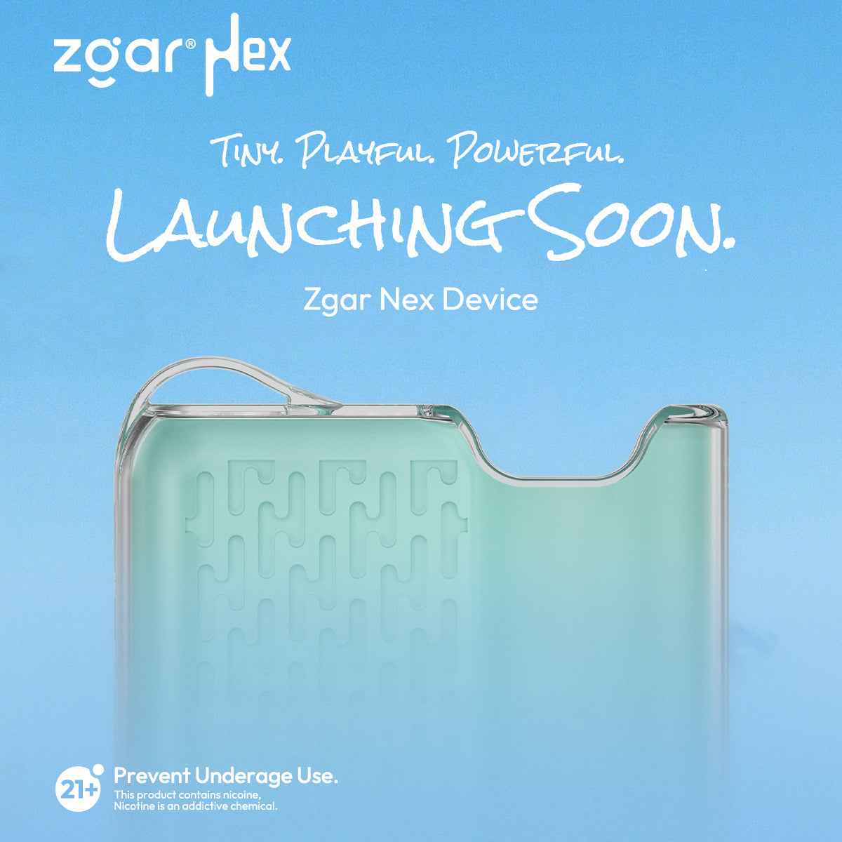 正品冰熊ZGAR Nex大功率烟杆-胸挂式多色可选(支持4/5/6/7代烟弹)
