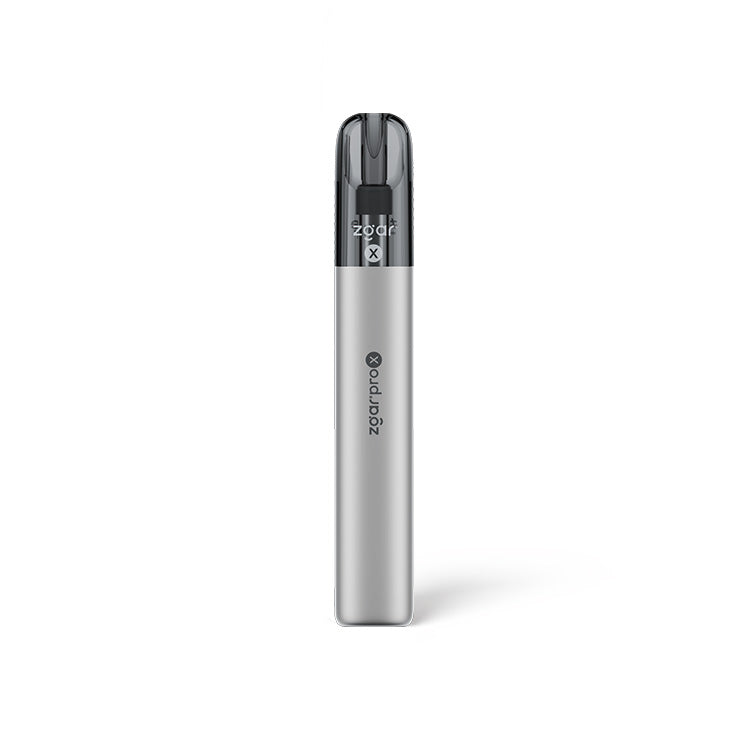 正品冰熊升级版ZGAR PRO X 双侧炫彩流光灯效可换弹烟杆-四色可选（支持4/5/6/7代及所有冰熊烟弹） - 星环银