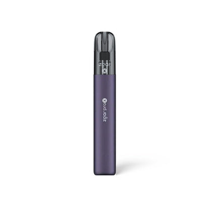 正品冰熊升级版ZGAR PRO X 双侧炫彩流光灯效可换弹烟杆-四色可选（支持4/5/6/7代及所有冰熊烟弹） 深空紫