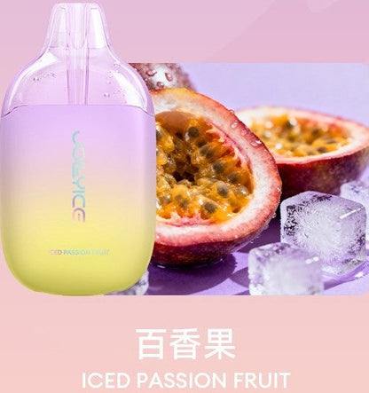 JOLLYICE 4000口电子烟 - JOLLYICE 超爆一次性电子烟 - 冰暴平替款电子烟 - 百香果