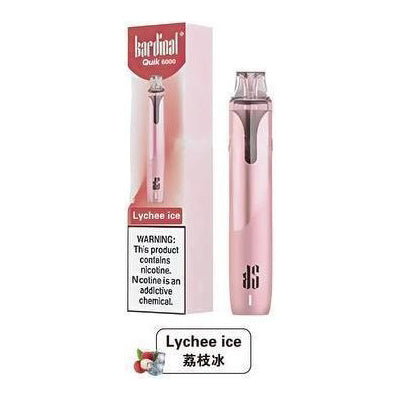 KS Quik 6000口小彩条- 小彩条电子烟-小黑条全新升级版 KS - 荔枝