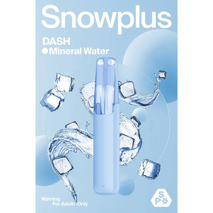 正品Snowplus Dash雪加鸭嘴兽4000口经典一次性电子烟海外版 - 矿泉水