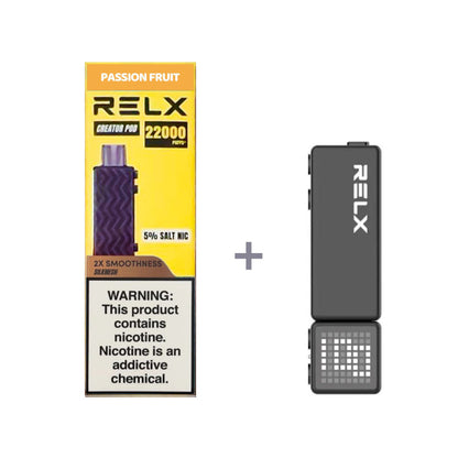 正品悦刻积木乐高RELX Creator 22000口烟弹/套装-多口味可选 (一代/二/三代杆弹通用） - 套装2(配正品二代杆) / 百香果