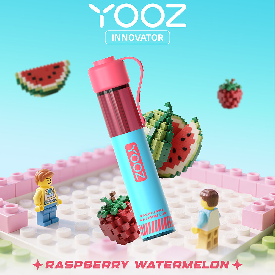 正品柚子积木YOOZ INNOVATOR电子烟食品级硅胶嘴帽冰爽型小烟-多口味可选 - 树莓西瓜