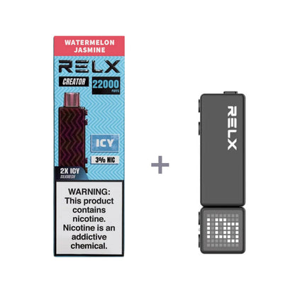 正品悦刻积木乐高RELX Creator 22000口烟弹/套装-多口味可选 (一代/二/三代杆弹通用） - 西瓜茉莉