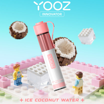 正品柚子积木YOOZ INNOVATOR电子烟食品级硅胶嘴帽冰爽型小烟-多口味可选 - 冰镇椰子水