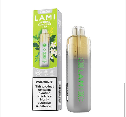徕米冰爆-徕米冰雹电子烟-徕米LAMI TURBO一次性-冰雹替代款 - 茉莉龙井