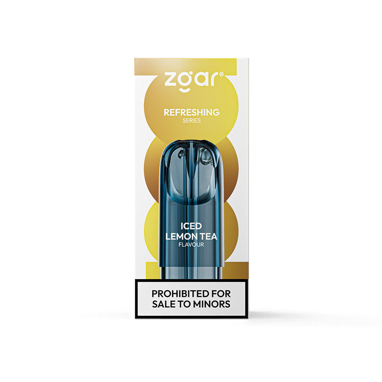 正品冰熊超大容量3.0ML真格Zgar Pod 6S(悦刻4/5/6/7代杆通用) 口味任选，三颗起售 - 冰柠茶