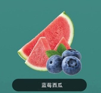 正品韩版巴布梦三代BUBBLE MON GRAFFITI-C 泡泡兽满天星炫彩涂鸦壁纸LED灯效30000口可拆卸式电子烟套装/烟弹-多口味 - 西瓜