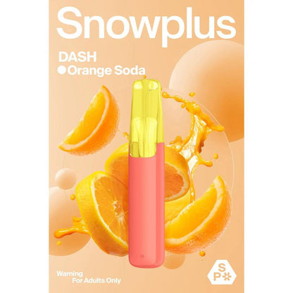 正品Snowplus Dash雪加鸭嘴兽4000口经典一次性电子烟海外版 - 橘子苏打