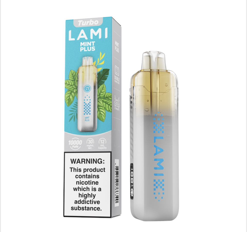 徕米冰爆-徕米冰雹电子烟-徕米LAMI TURBO一次性-冰雹替代款 - 薄荷